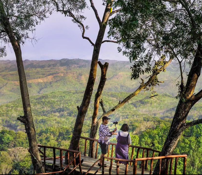 seribu batu songgo langit wisata unik jogja
