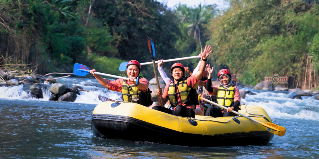 Rafting di Sungai Elo